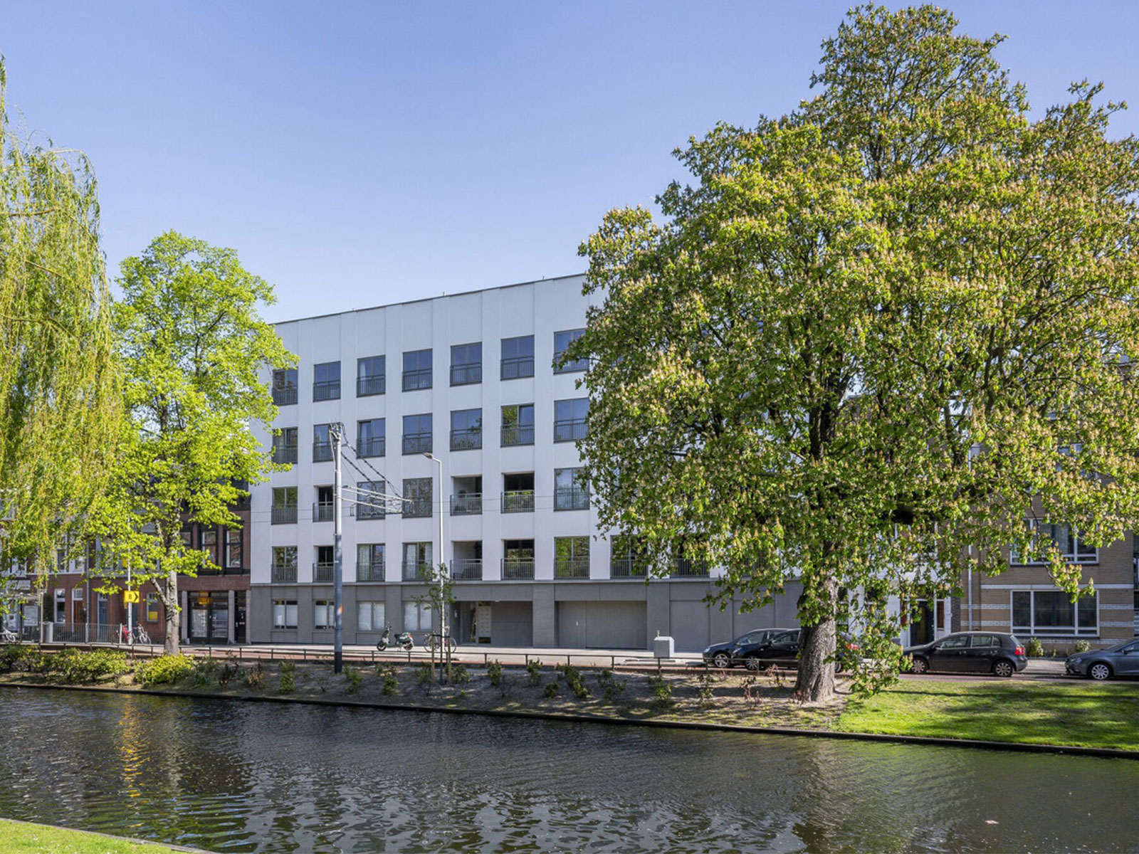 voorgevel - transformatie kantoor loftwoningen Noordsingel Rotterdam