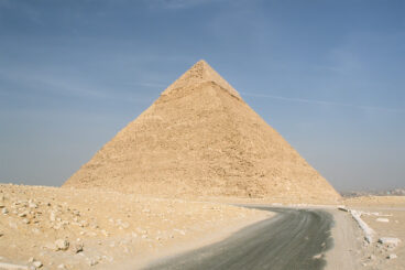 Pyramid of Kephren, part of Gizeh pyramid complex, Cairo, Egypt - foto: Przemyslaw