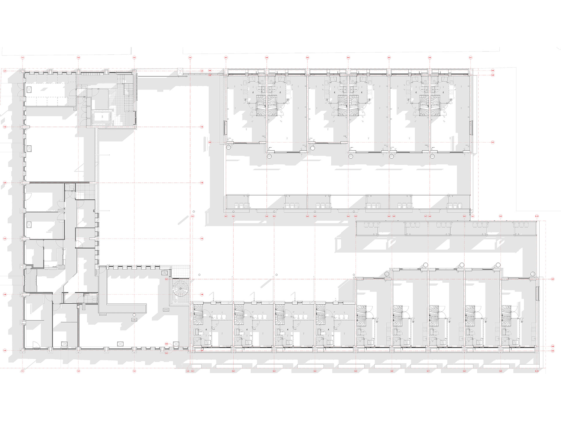 Haringlocatie Delft appartementencomplex BIM plattegrond