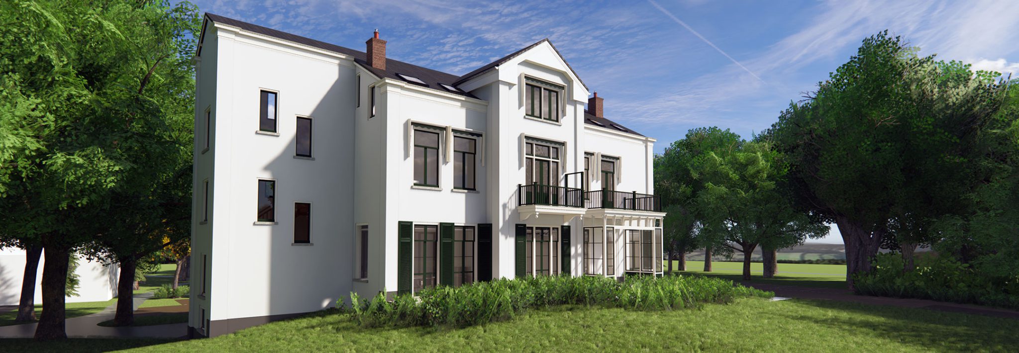 transformatie monumentaal herenhuis Landgoed Beukenhorst