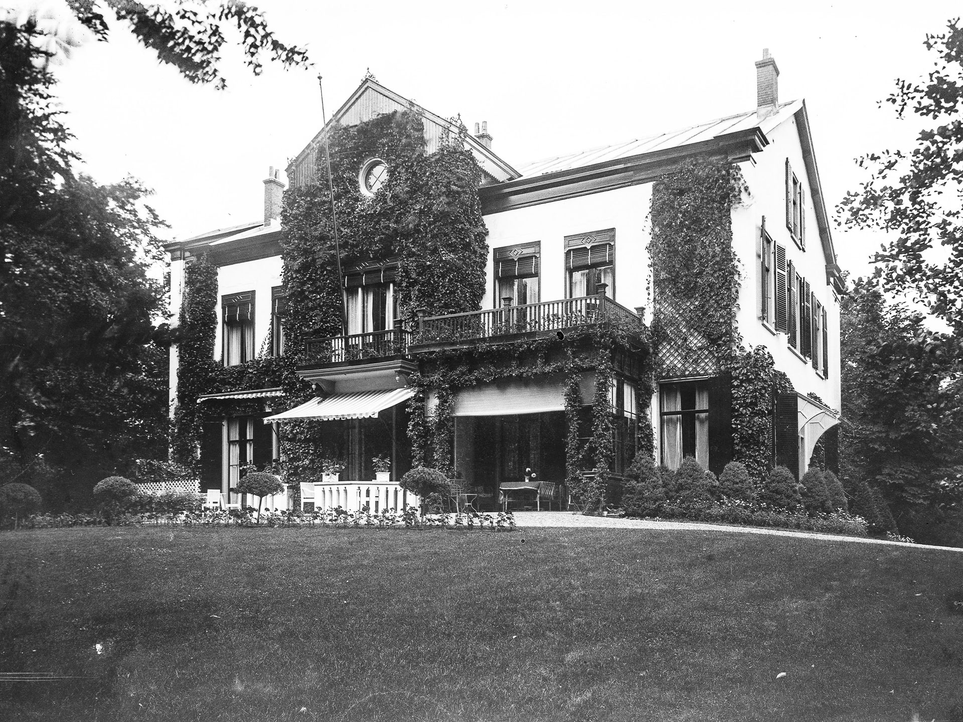 Landgoed Beukenhorst Driebergen archief foto ca. 1916