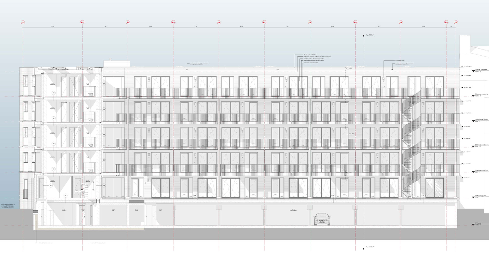 Oudenoord Utrecht achtergevel