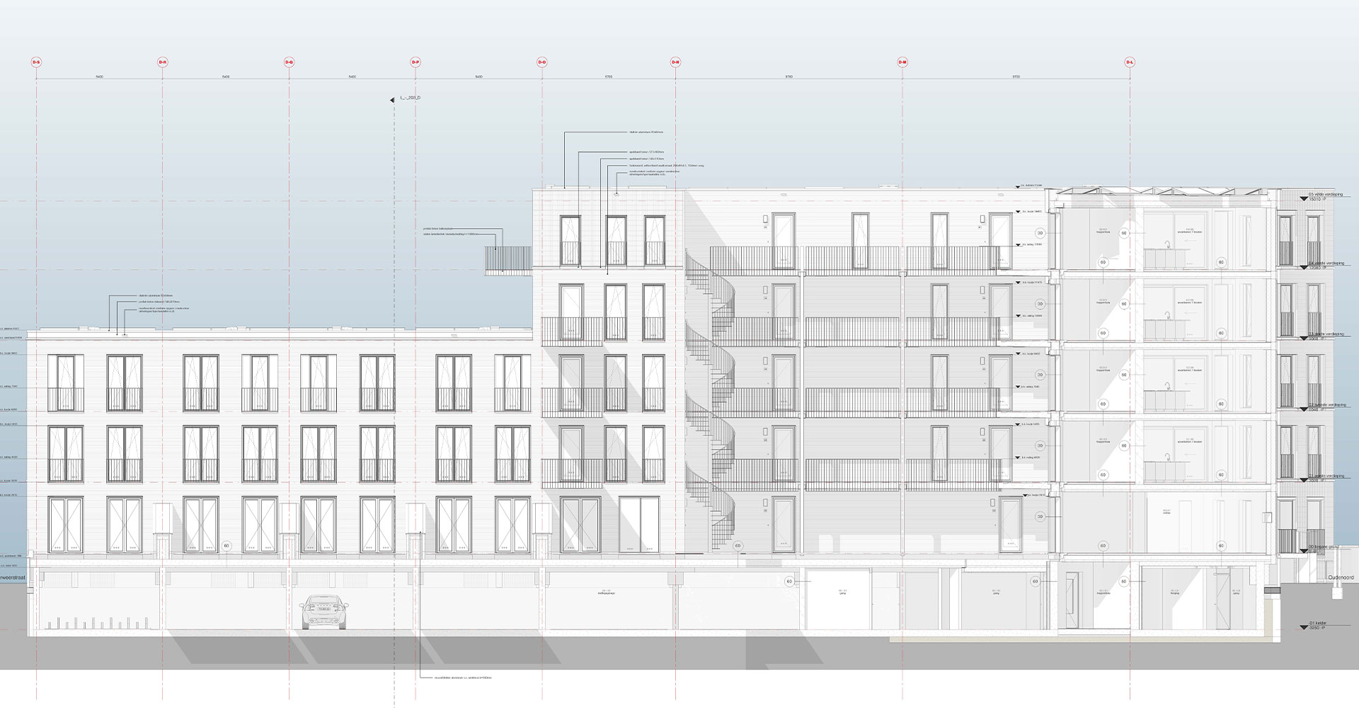 Oudenoord Utrecht achtergevel tuinbouwstraat